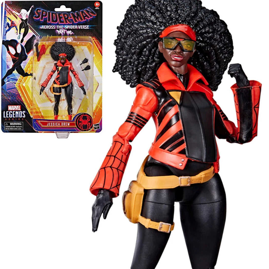 INSTOCK Spider-Man Across The Spider-Verse Marvel Legends 6-Inch Action Figures -Jessica Drew Spider-Woman