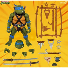 Load image into Gallery viewer, INSTOCK Teenage Mutant Ninja Turtles SUPER 7 Ulltimates Leonardo 7-Inch Action Figure
