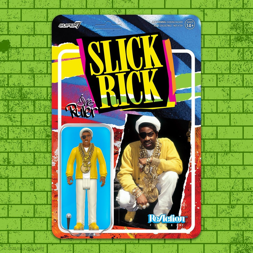INSTOCK Slick Rick 3 3/4-Inch ReAction Figure