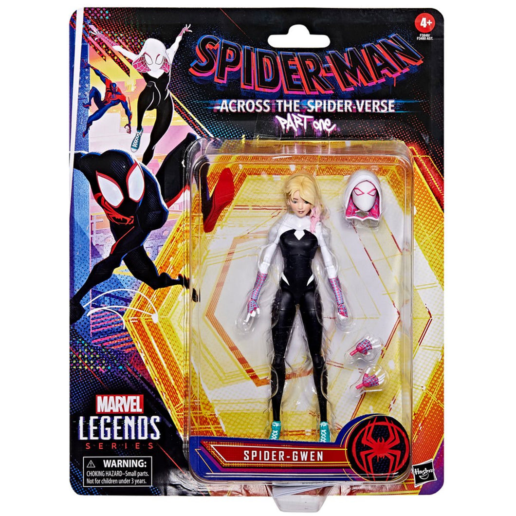 INSTOCK Spider-Man Across The Spider-Verse Marvel Legends 6-Inch Action Figures - SPIDER GWEN