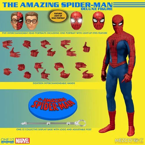 INSTOCK The Amazing Spider-Man One:12 Collective Deluxe Edition INSTOCK The Amazing Spider-Man One:12 Collective Deluxe Edition