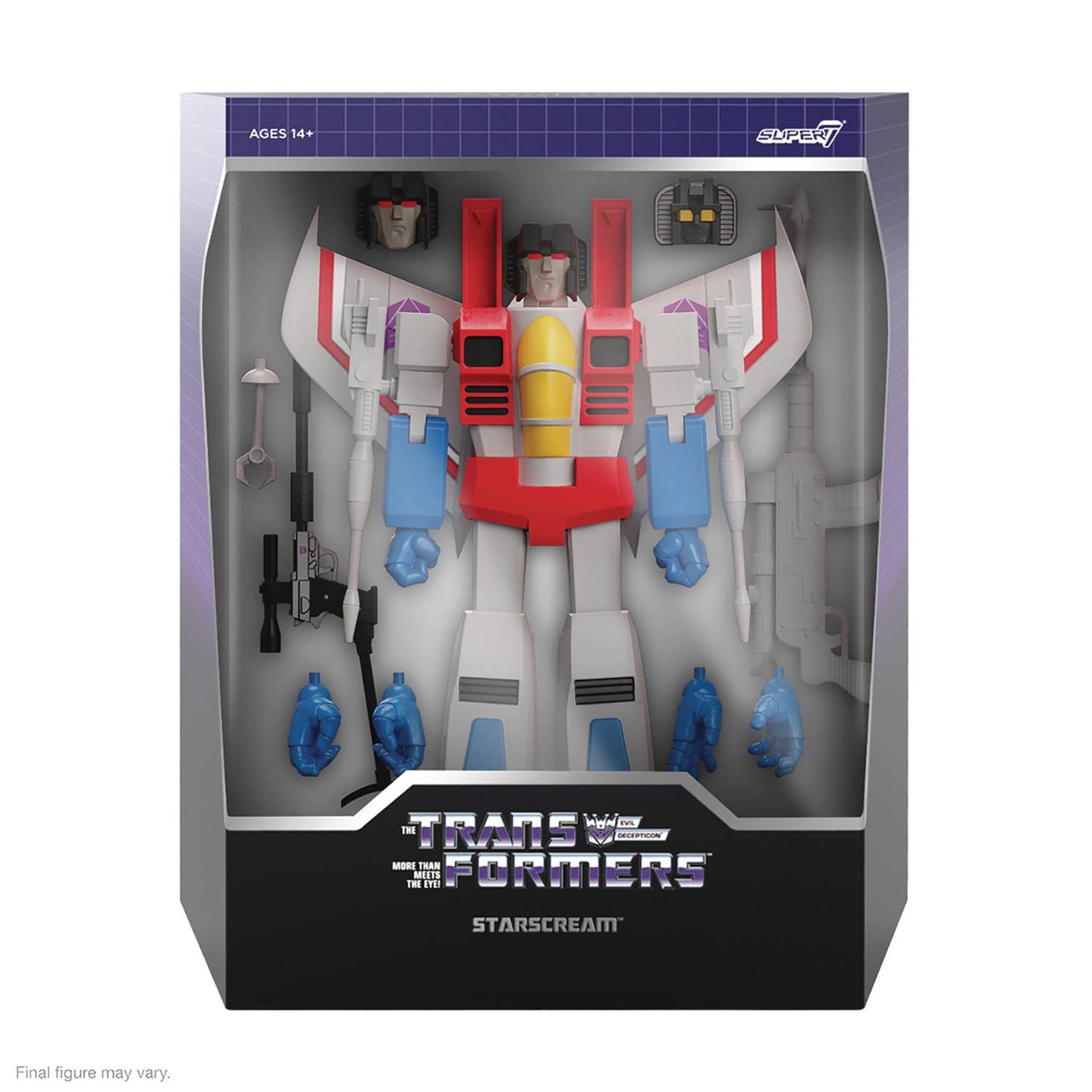 INSTOCK TRANSFORMERS ULTIMATES W4 STARSCREAM ACTION FIGURE