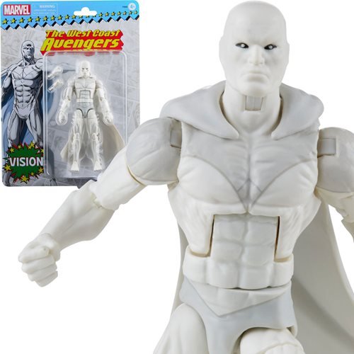 INSTOCK MARVEL LEGENDS SERIES VISION 6-INCH RETRO ACTION FIGURE